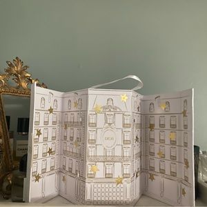 Dior | Other | Collectible White Christian Dior Mini Beauty Advent Calendar  Without Contents | Poshmark